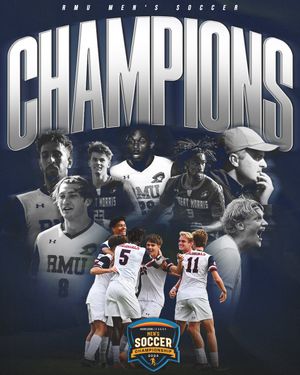 Image post by @RMUMSoccer on Twitter
