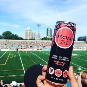 Image post by @sociallitevodka on Instagram