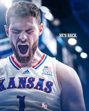 Image post by @KUHoops on Twitter