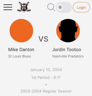 Image post by @hockeyfights on Instagram