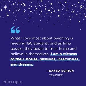Image post by @edutopia on Instagram