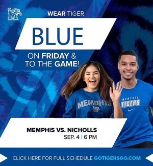 Image post by @uofmemphis on Instagram