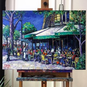 Image post by @monaedulescoart on Instagram