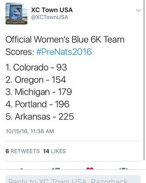 Image post by @cubuffstrack on Instagram