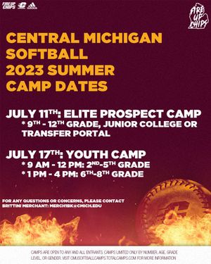 Image post by @CMUSoftball on Twitter