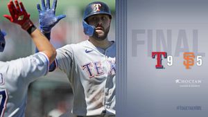 Image post by @rangersdetexas on Facebook