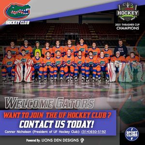 Image post by @ufhockey on Instagram