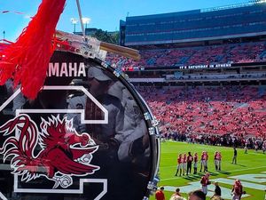 Image post by @carolinabanddrumline on Instagram