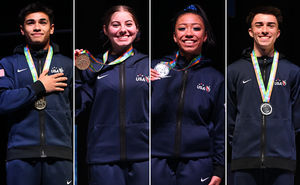 Image post by @USAGymnastics on Facebook