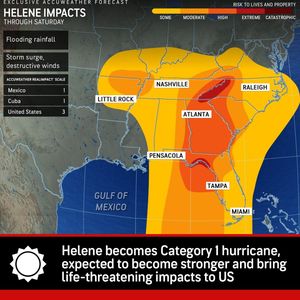 Image post by @accuweather on Instagram