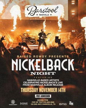 Image post by @nickelback on Instagram