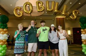 Image post by @usf_pres on Instagram