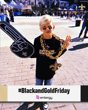 Image post by @Saints on Twitter