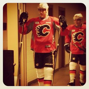 Image post by @nhlflames on Instagram
