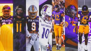 Image post by @ECUAthletics on Twitter