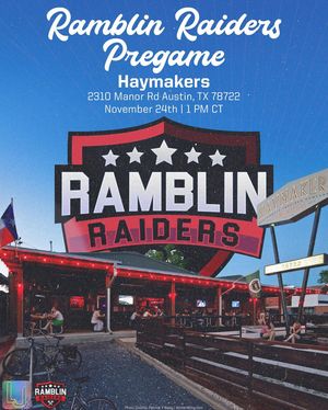 Image post by @ramblinraiders on Instagram