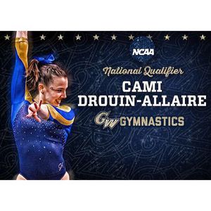 Image post by @gw_gymnastics on Instagram