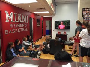 Image post by @miamioh_wbb on Instagram