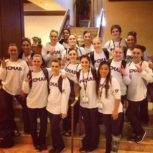Image post by @uwgymnastics on Instagram