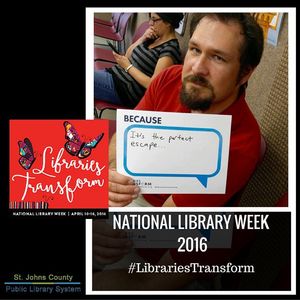 Image post by @stjohnscountylibrary on Instagram