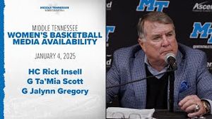 Video post by @Middle Tennessee Athletics on YouTube