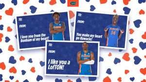 Image post by @FloridaGators on Twitter