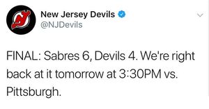 Image post by @devils.report on Instagram