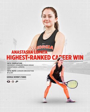 Image post by @ugawomenstennis on Instagram