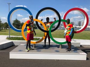 Image post by @GhanaOlympic on Twitter