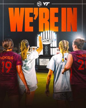 Image post by @HokiesWSoccer on Twitter