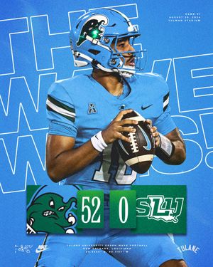Image post by @GreenWaveFB on Twitter