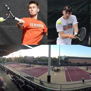 Image post by @canesmenstennis on Instagram