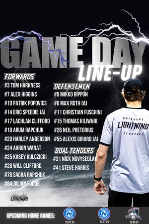 Image post by @brisbanelightninghockey on Instagram