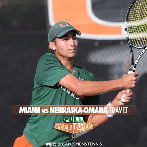 Image post by @canesmenstennis on Instagram