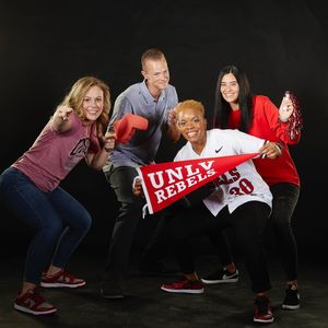 Image post by @unlvladyrebels on Instagram