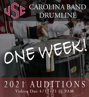 Image post by @carolinabanddrumline on Instagram