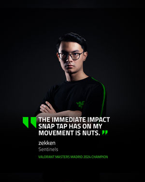 Image post by @razer on Instagram