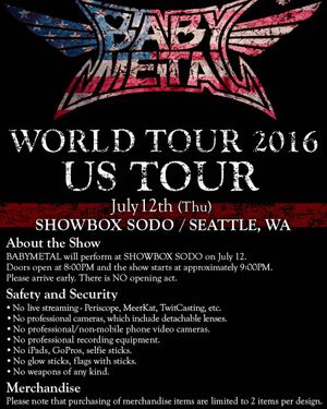Image post by @babymetal_official on Instagram