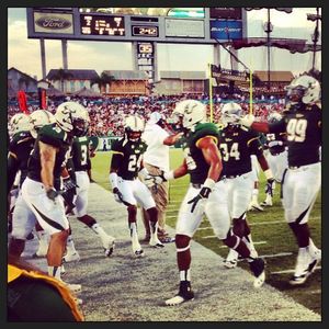 Image post by @usfathletics on Instagram