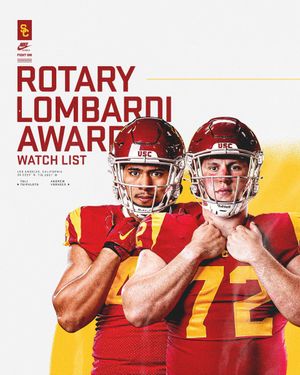 Image post by @uscfb on Twitter