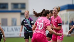 Image post by @heartswomenfc on Twitter