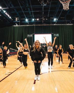 Image post by @cavaliersdanceteam on Facebook