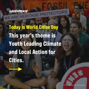 Image post by @greenpeace on Instagram