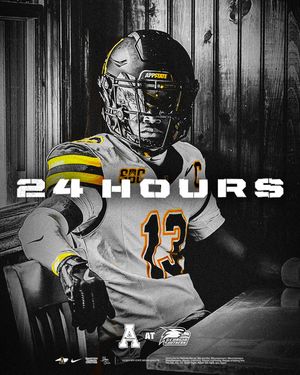 Image post by @appstate_fb on Instagram