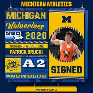 Image post by @umichwrestling on Instagram