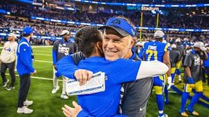 Video post by @los angeles rams on YouTube