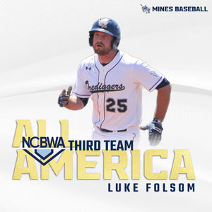 Image post by @MinesAthletics on Twitter