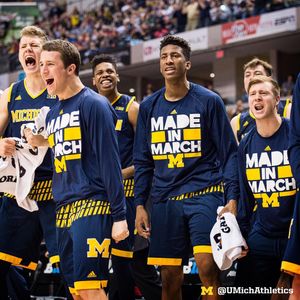 Image post by @umichathletics on Instagram
