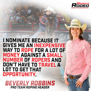 Image post by @womensrodeo on Instagram