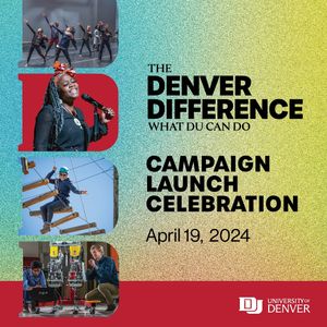 Image post by @uofdenver on Instagram